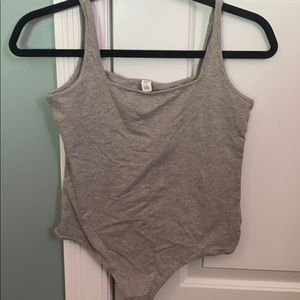 BP. Grey Bodysuit